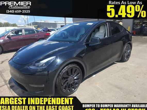 TESLA MODEL Y 2022 7SAYGDEF4NF507191 image